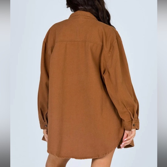 Princess Polly Brown Neve Top - Picture 3 of 7